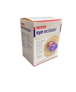 Parche Ocular Leukoplast Adulto-Infantil 5.5*7.6 cm. C/30pzs.